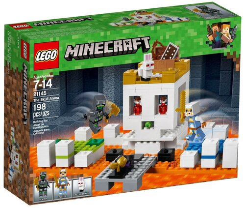 Конструктор LEGO Minecraft 21145 Арена-череп, 198 дет.