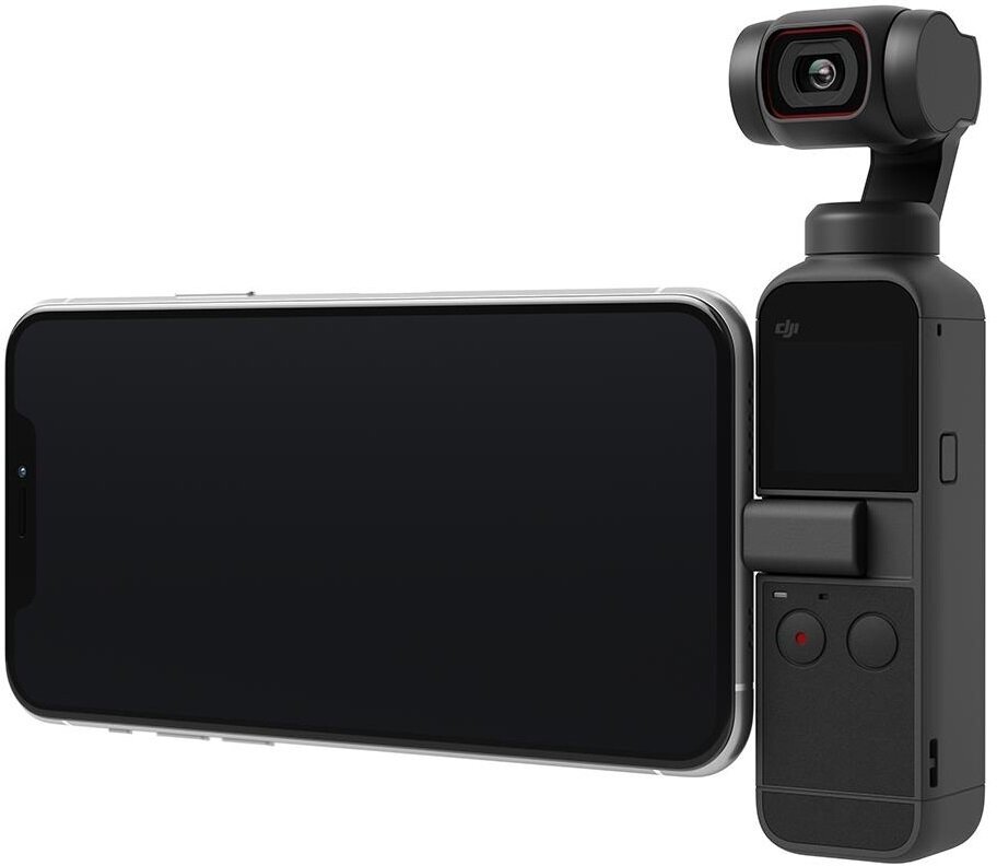Экшн-камера DJI Pocket 2, 14.9МП, 3840x2160, 875 мА·ч, черный - фотография № 13