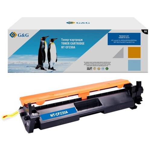 Картридж G&G NT-CF230A, 1600 стр, черный картридж cactus cs cf230a для hp laserjet pro m203d m203dn m203dw mfp m227fdn m227fwd m227sdn 1600 стр черный