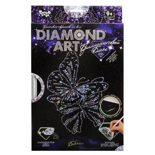 Danko Toys Набор алмазной вышивки Diamond Art Бабочки DAR-01-04