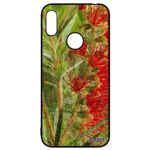 фото Чехол для мобильного huawei y6 2019, "экзотик" лепестки букет utaupia