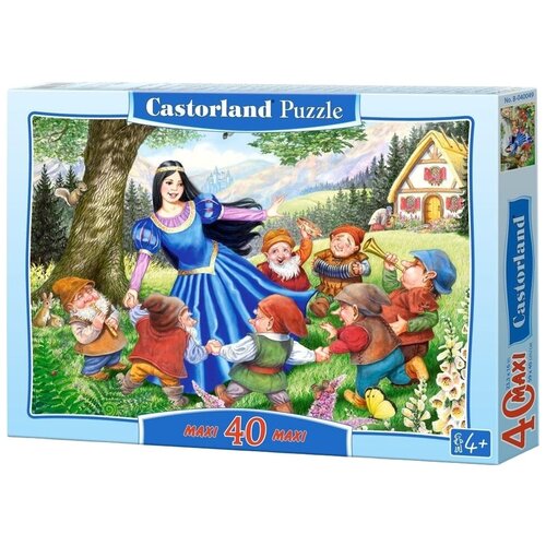 Пазл Castorland Snow White and The Seven Dwarfs (В-040049), 40 дет.