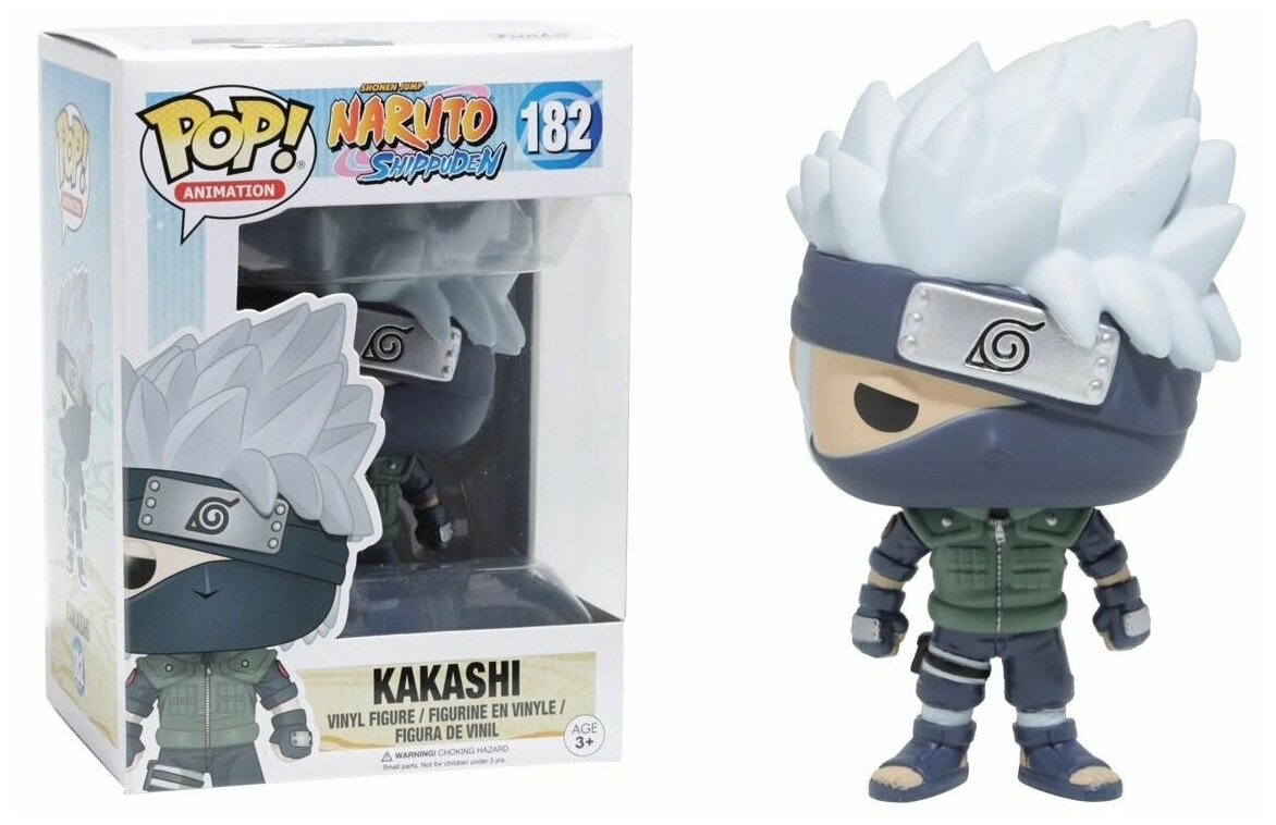 Фигурка Какаши из Наруто (Kakashi Naruto Funko pop) № 182