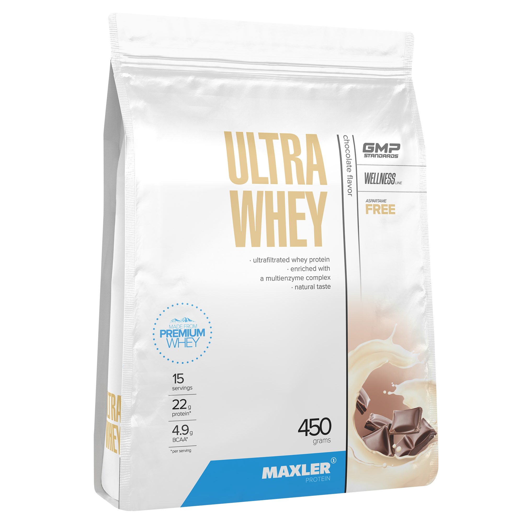 Maxler Ultra Whey 450 g (bag) (Chocolate)