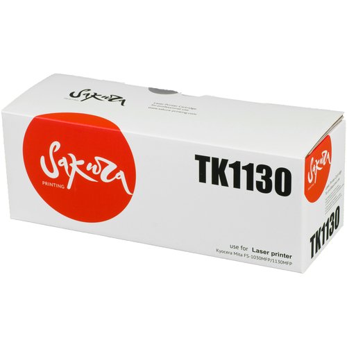 картридж sakura tk1130 3000 стр черный Картридж Sakura TK1130, 3000 стр, черный