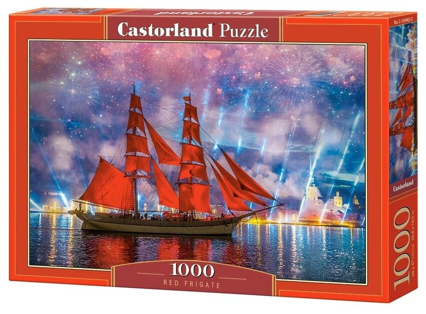 Puzzle-1000 Алые паруса Castorland - фото №1