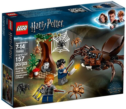 Конструктор LEGO Harry Potter 75950 Логово Арагога, 157 дет.