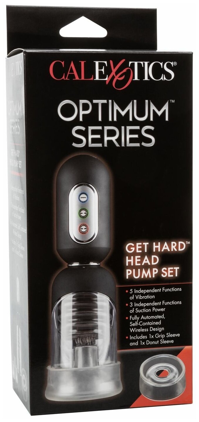 Calexotics Автоматическая вакуумная помпа Optimum Series Get Hard Head Pump Set