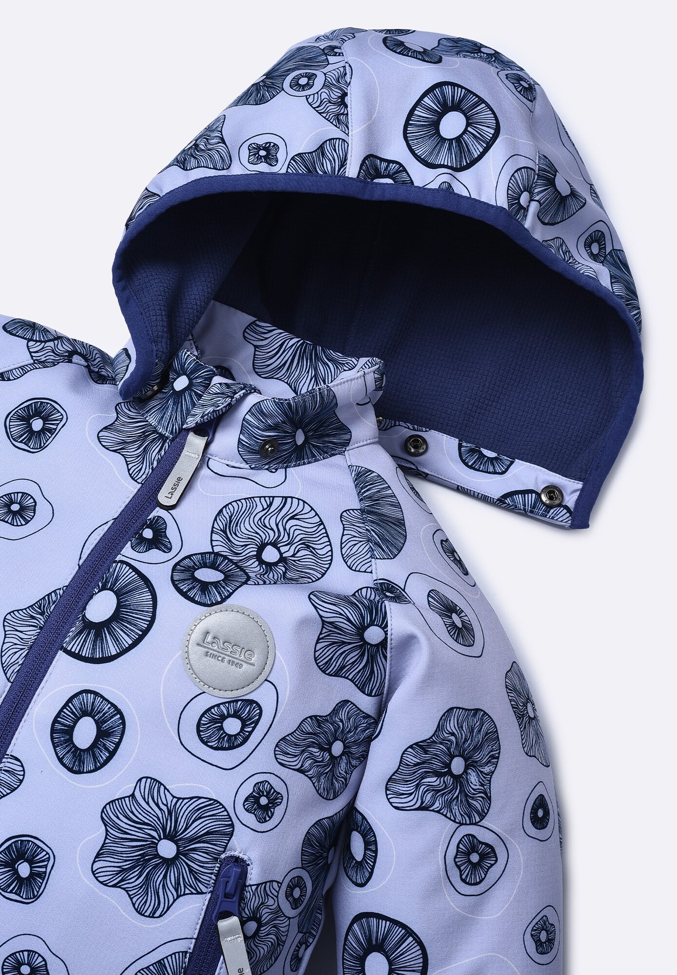 Комбинезон утеплённый Lassie Urpo, размер 74, , лиловый — фото 1