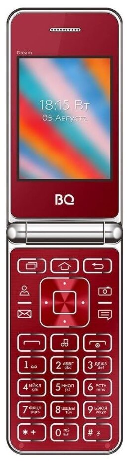 Мобильный телефон BQ 2445 Dream Red .