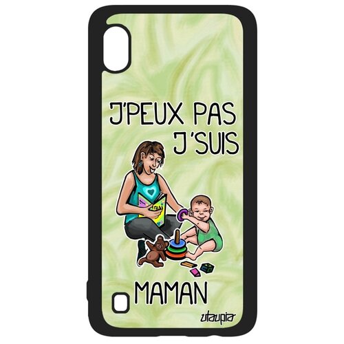 фото Чехол на samsung galaxy a10, "не могу - стала мамой!" комикс пародия utaupia