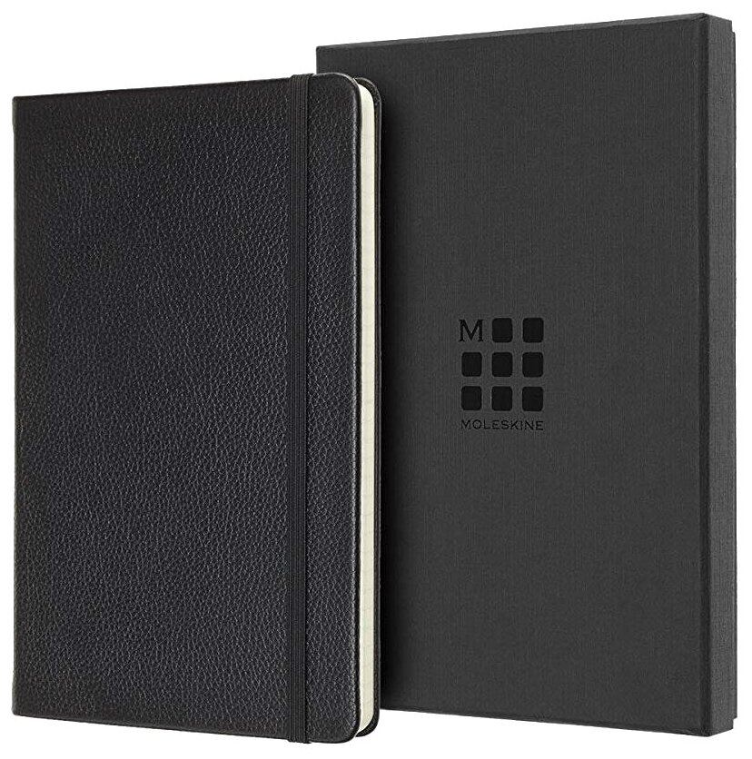 Блокнот MOLESKINE Limited Edition, 176стр, в линейку, твердая обложка, черный [lclh31hbkbox]