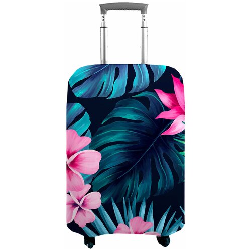 фото Чехол на чемодан 18322, s (55 см) сирень
