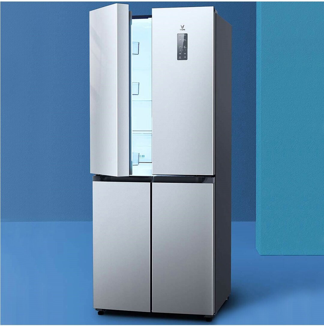 Умный холодильник Xiaomi Viomi Yunmi Smart Inverter Fridge Refrigerator 410L (BCD-410WMSAZ02A) - фотография № 3