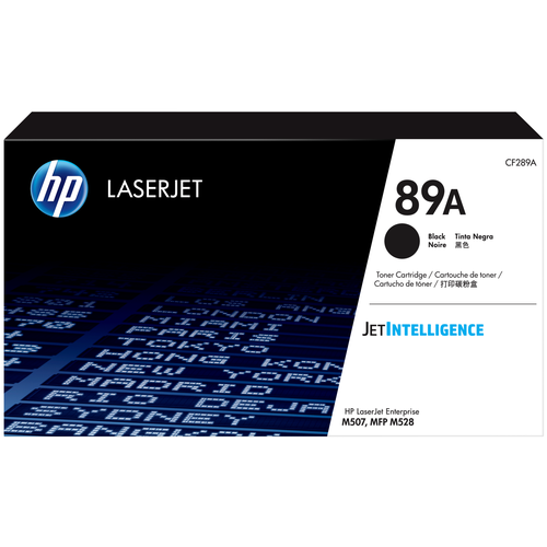 Картридж HP CF289A, 5000 стр, черный картридж лазерный hp 89y cf289yc черный 20000стр для hp lj m507 mfp m528 техн упак