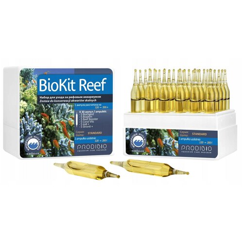 Prodibio BioKit Reef 30 шт., 70 г, набор добавка prodibio iodi 12шт