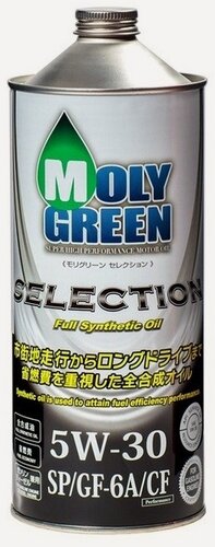Изображение товара Моторное масло MOLYGREEN SELECTION 5W-30, SP/GF-6A/CF, 1л