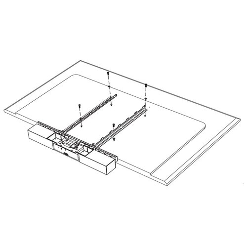 фото Комплект монтажный polycom 7230-86040-001 для крепления studio на плоский экран