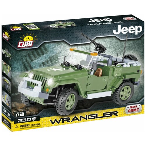 Конструктор COBI 24260 Военный Jeep Wrangler (Джип Вранглер) конструктор cobi военный джип p 4 armoured car cobi 2336