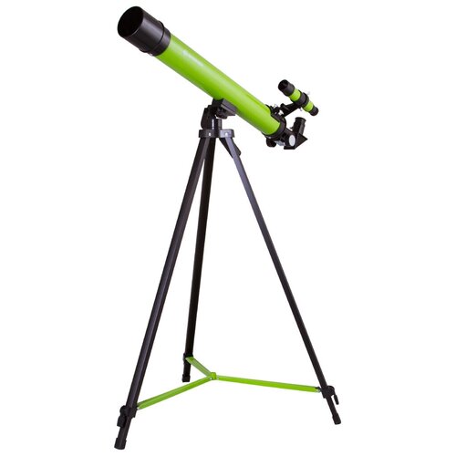 Телескоп BRESSER Junior Space Explorer 45/600 AZ зеленый телескоп bresser national geographic с креплением 50 600 az желтый черный