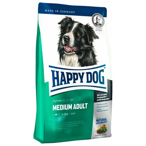 Happy Dog Supreme Fit & Vital Medium Adult сухой корм для собак средних пород - 4 кг 60757