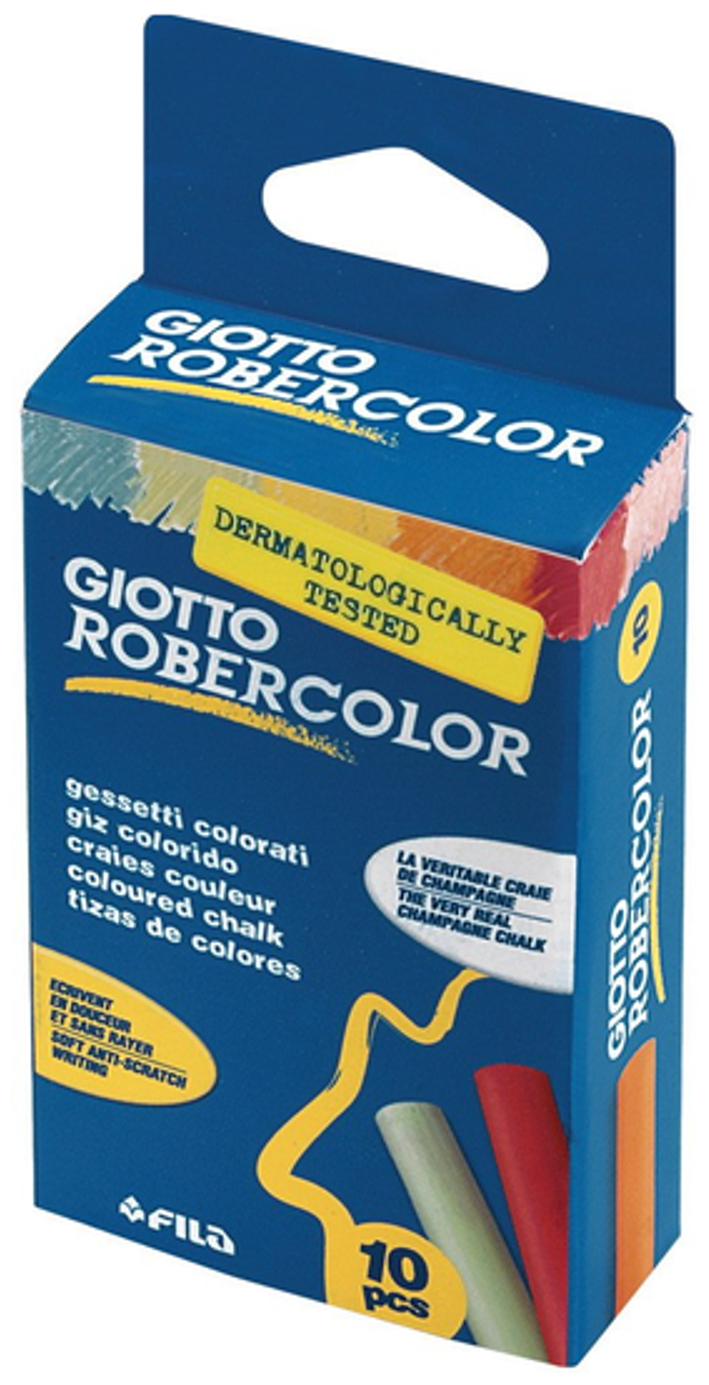 GIOTTO Мел цветной Robercolor 10 шт (536900)