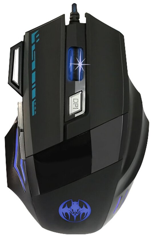 Игровая мышь проводная черная VR galaxy VR-MOUSE-1