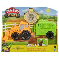 Масса для лепки Play-Doh Wheels Трактор (F1012) 3 цв.