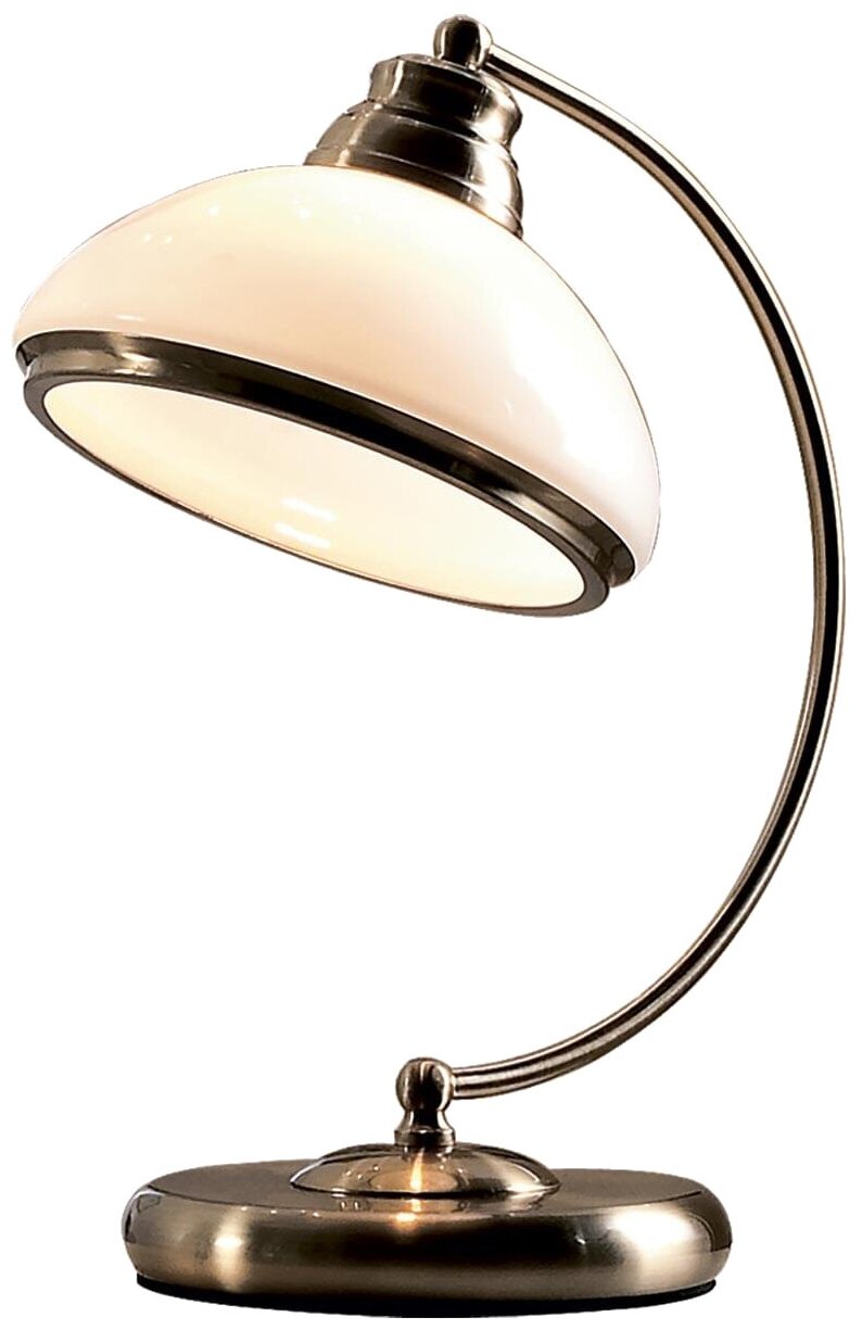 Настольный светильник Citilux Краков CL401813 белый бронзовый