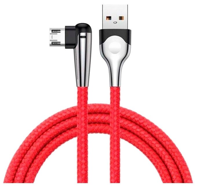 Кабель CAMMVP-E09 Baseus sharp-bird mobile game cable USB For Micro 2.4A 1M Красный