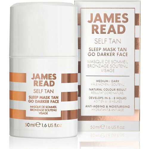 JAMES READ Ухаживающая ночная маска для лица Sleep Mask Face Go Darker classic zen quote dust mask jurassic park letter graphic dust mask eat sleep game repeat youth face mask k006826