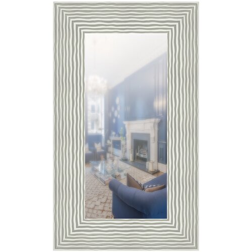 фото Зеркало в широкой раме 40 x 70 см, модель p090051 аурита