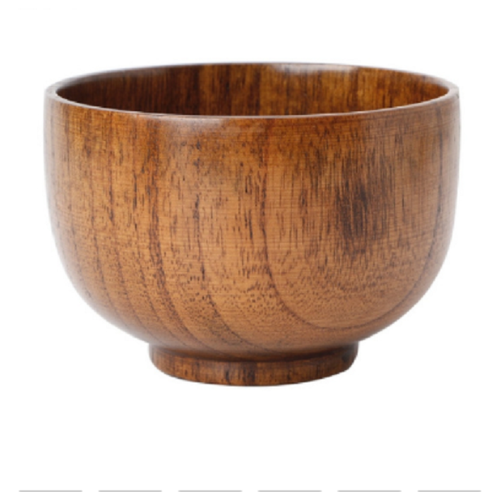 Тарелка - миска из дерева / Тарелки деревянные / Тарелка глубокая из дерева/ диаметр 10,5 см