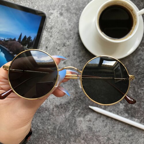 фото Солнцезащитные очки , золотой blue lake