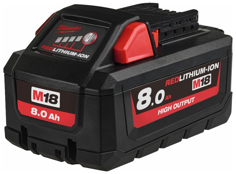 Аккумулятор Milwaukee M18 HB8 (8Ah Li-Ion) - фотография № 1