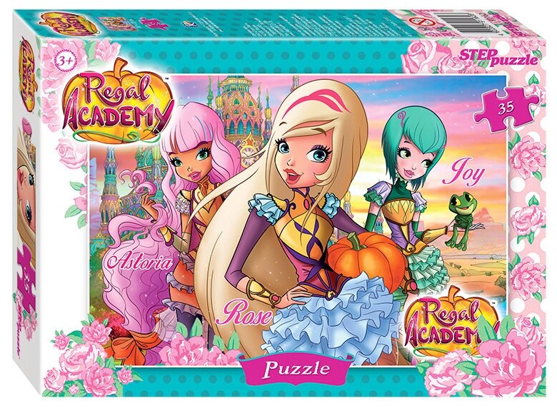 Пазл Step puzzle Rainbow Королевская академия (91162), 35 дет.