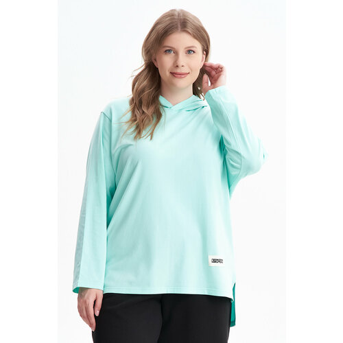 фото Худи olsi, размер 50, зеленый