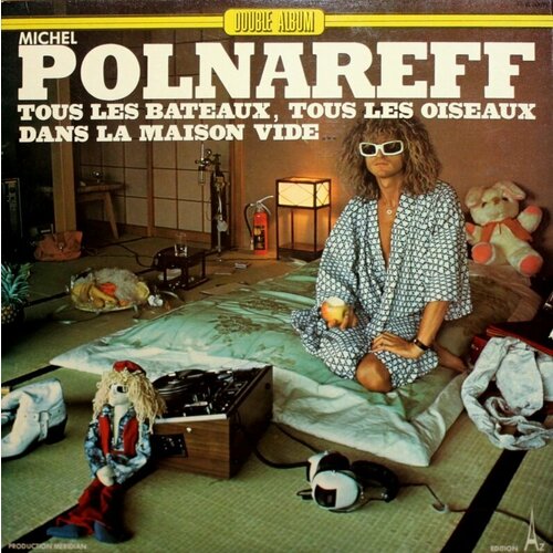 Disc'Az Michel Polnareff / Tous Les Bateaux, Tous Les Oiseaux, Dans La Maison Vide. (2LP)