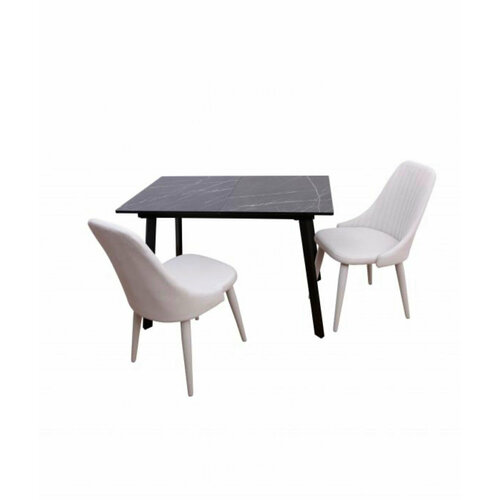 Обеденый стол Руби, раздвижной, под мрамор