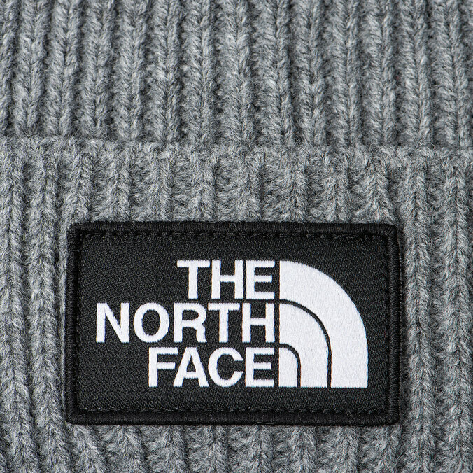 Шапка The North Face для взрослых и детей, размер ONE SIZE, серый — фото 1