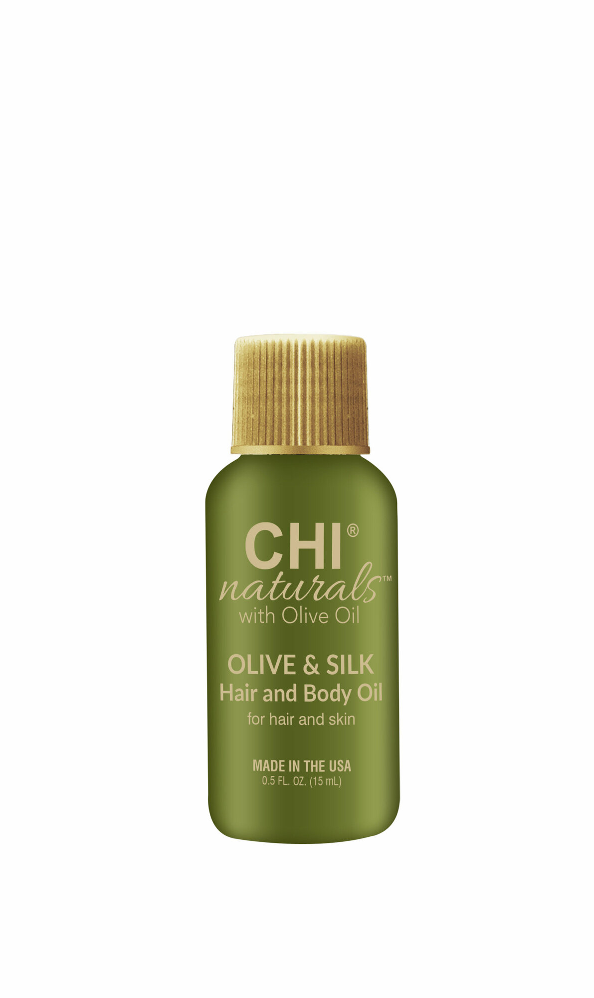 Масло для волос и тела Chi Naturals with Olive Oil Olive & Silk Hair & Body Oil 15 мл CHIOHB5
