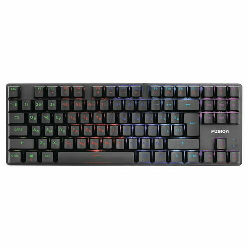 Клавиатура GK-905 игровая проводная механическая 87 клавиш USB подсветка чёрная 351300₽