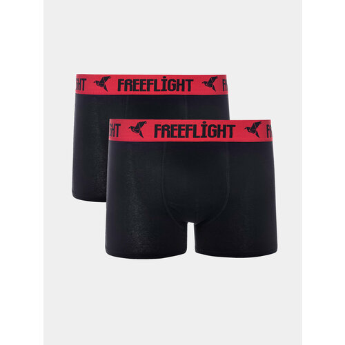 фото Трусы free flight, 2 шт., размер xxxl, черный