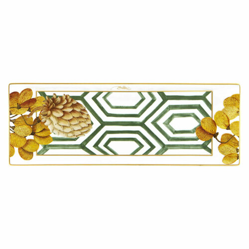 Блюдо прямоугольное Vista Alegre Амазония 45х16 см, фарфор