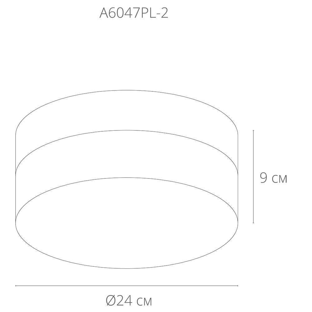 ARTE Lamp #ARTE LAMP A6047PL-2BK светильник потолочный