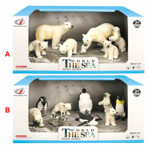 Набор игровой Zhongjieming Toys Арктические животные