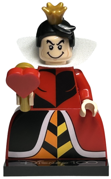 Минифигурка LEGO Queen of Hearts Disney 100 coldis100-7