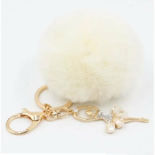 Бирка для ключей, белый