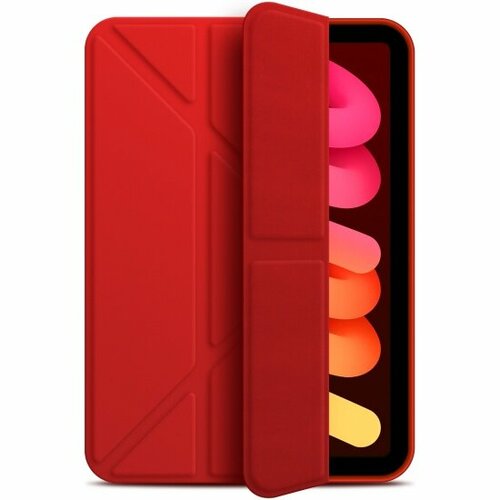 Чехол BORASCO для Apple iPad mini 6 (2021) красный