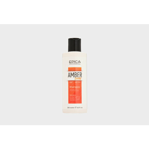 Шампунь для питания волос shampoo for nutrition AMBER SHINE ORGANIC